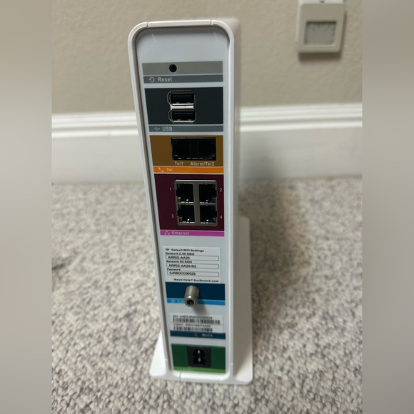 Arris modem with built in router and phone lines - Picture 2 of 4